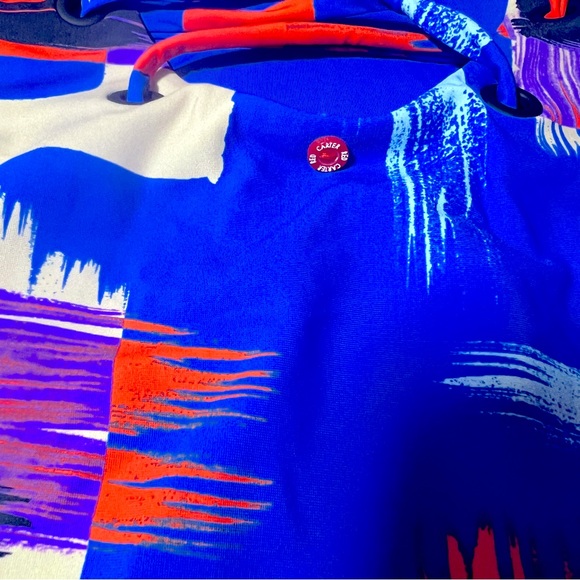 Red Carter one Piece Swimsuit multicolor size S - Picture 5 of 8